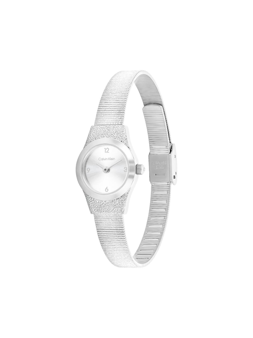 Calvin Klein Contemporary White 18 mm Dial Women Analog Watch 25100192