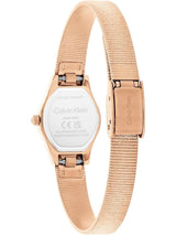 Calvin Klein Ck Contemporary Qtz Basic Mini Carnation Gold Round Dial Women's Watch 25100194