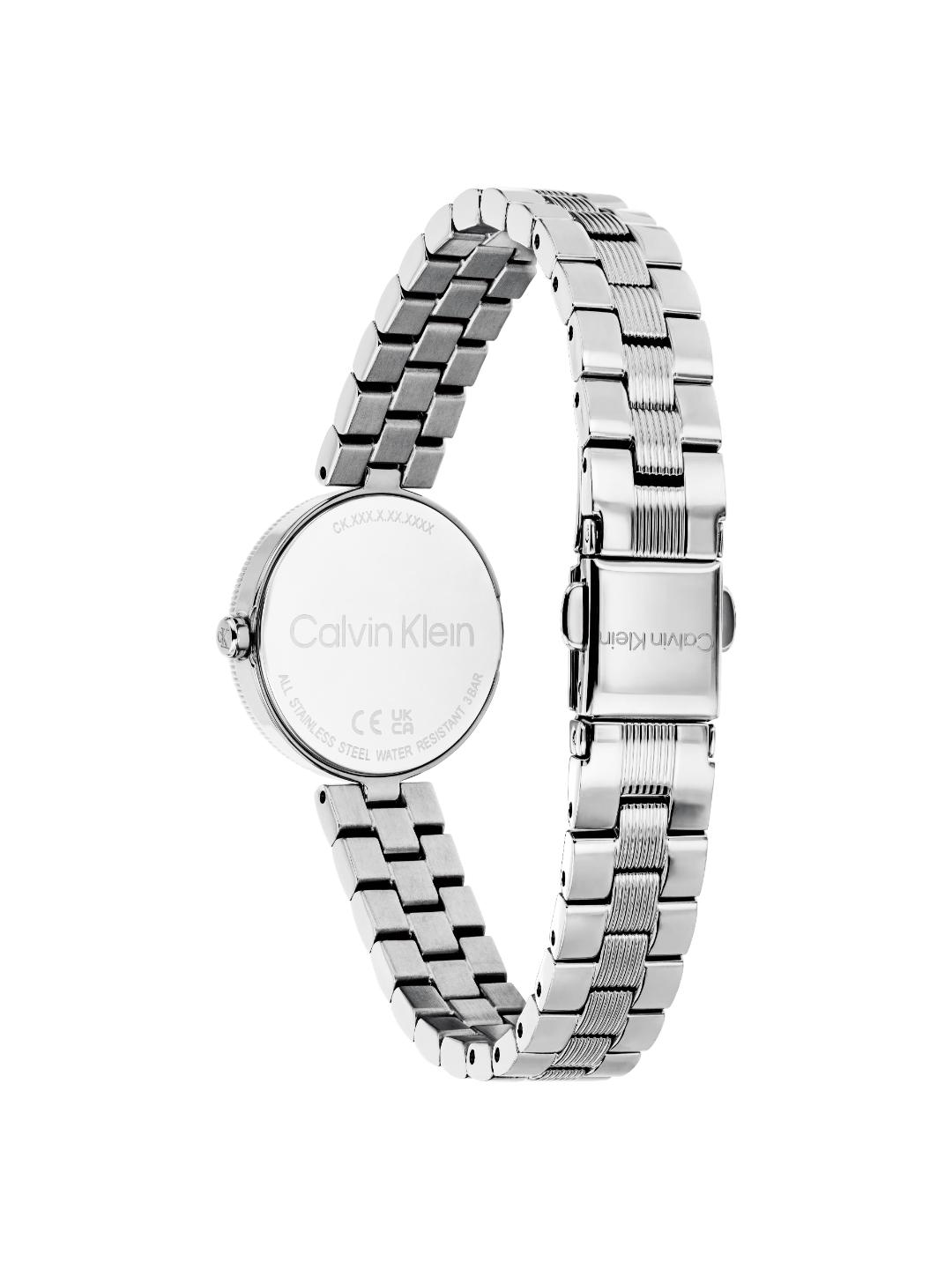 Calvin Klein Gleam Qtz Basic Slim Green Round Dial Women's Watch 25100224