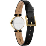 Calvin Klein Gleam Qtz Basic Slim Black Color Round Dial Women's Watch 25100230