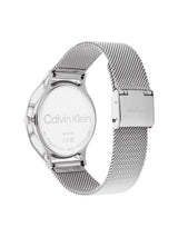 Calvin Klein Timeless Mesh Silver 38 mm Dial Women Analog Watch 25200001