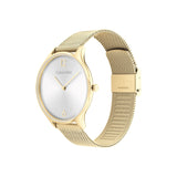 Calvin Klein TIMELESS MESH 38MM 38 mm Silver Dial Women Analog Watch 25200003