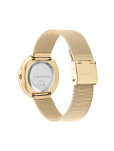 Calvin Klein Twisted Bezel Black 34 mm Dial Women Analog Watch 25200012