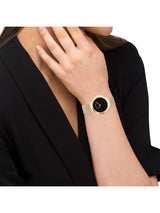 Calvin Klein Twisted Bezel Black 34 mm Dial Women Analog Watch 25200012