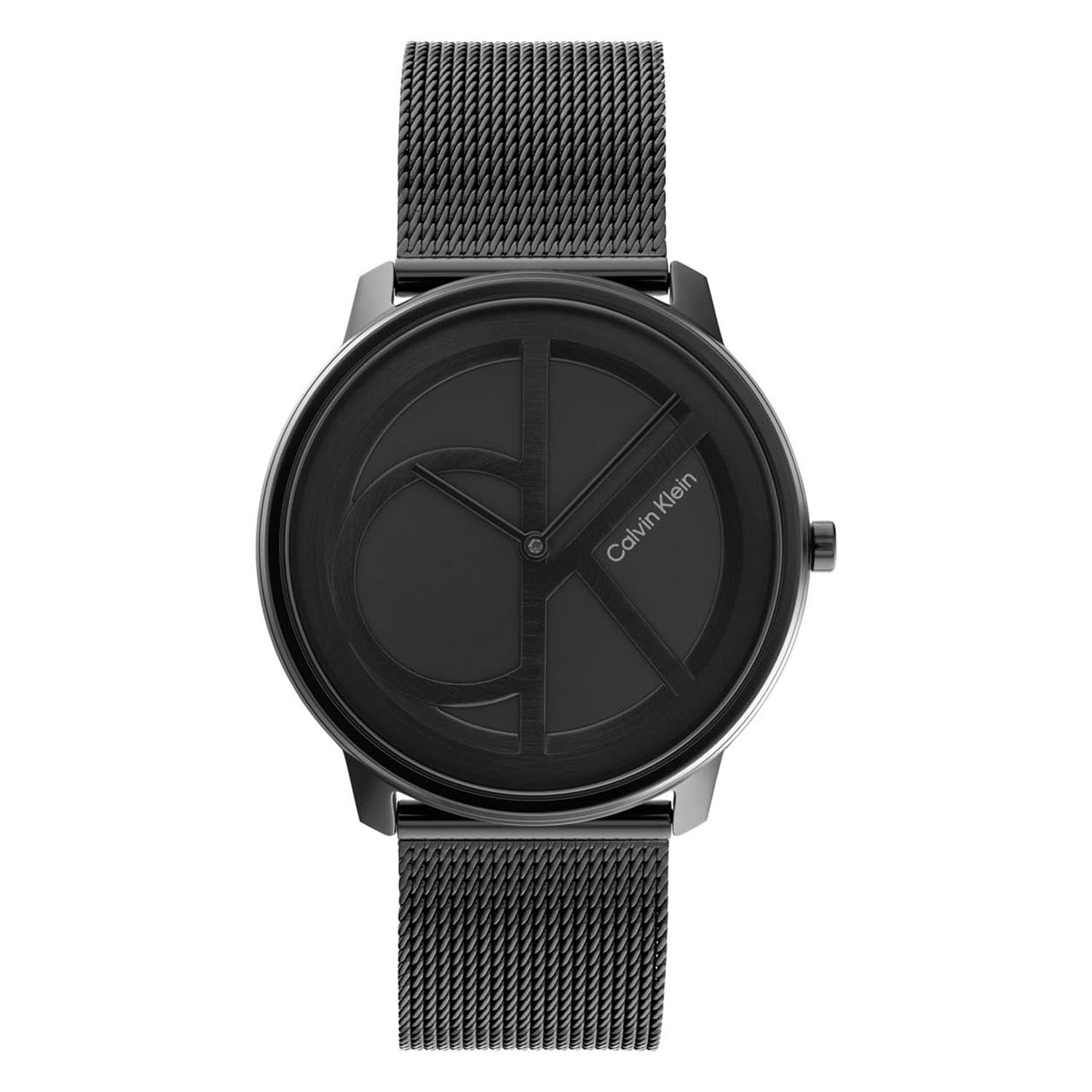 Calvin Klein CK ICONIC 40 mm Black Dial Unisex Watch 25200028