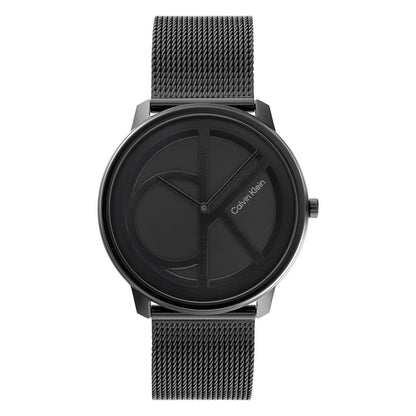 Calvin Klein CK ICONIC 40 mm Black Dial Unisex Watch-  25200028