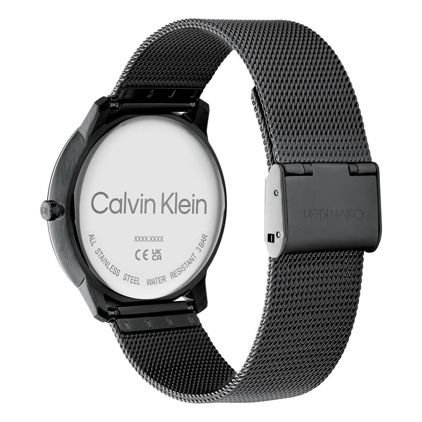 Calvin Klein CK ICONIC 40 mm Black Dial Unisex Watch-  25200028