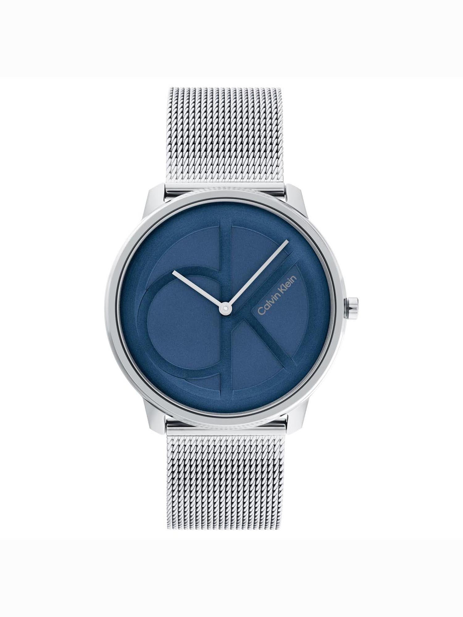 Calvin Klein CK ICONIC 40 mm Blue Dial Unisex Watch 25200031