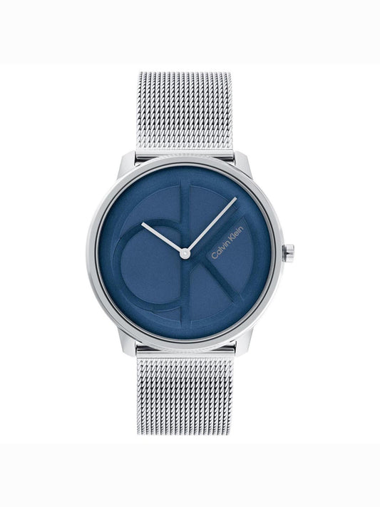 Calvin Klein CK ICONIC 40 mm Blue Dial Unisex Watch- 25200031