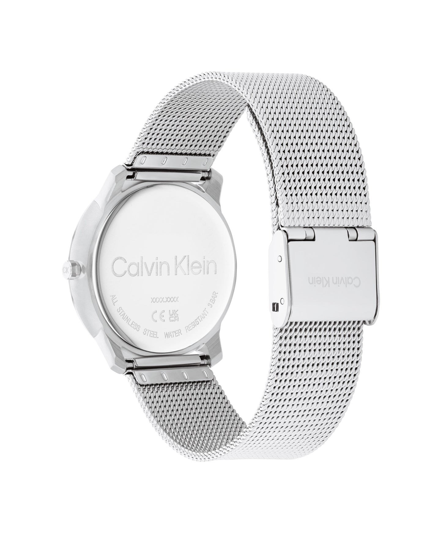 Calvin Klein CK ICONIC 35 mm Silver Dial Unisex Watch-  25200032