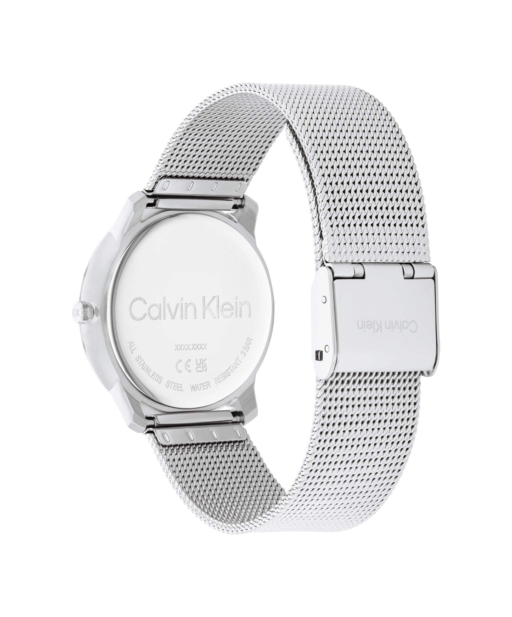 Calvin Klein CK ICONIC 35 mm Silver Dial Unisex Watch 25200032