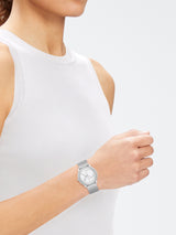 Calvin Klein CK ICONIC 35 mm Silver Dial Unisex Watch 25200032