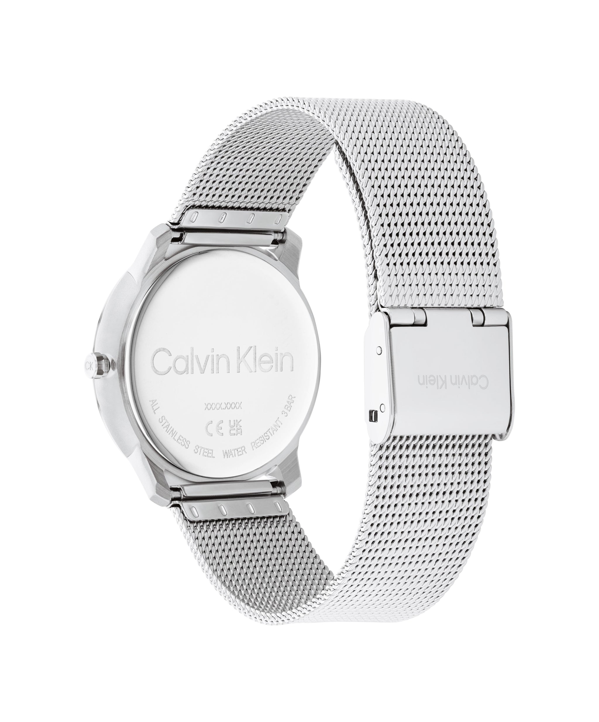 Calvin Klein CK ICONIC 35 mm Silver Dial Unisex Watch 25200033
