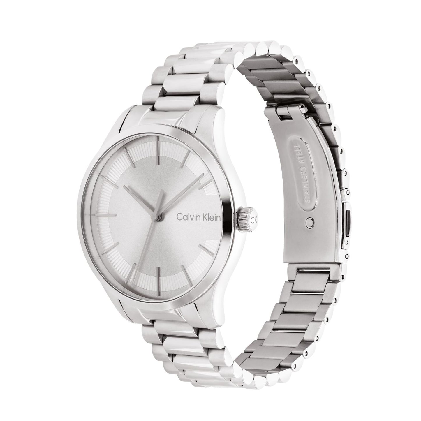 Calvin Klein CK ICONIC 35 mm Grey Dial Unisex Watch 25200041