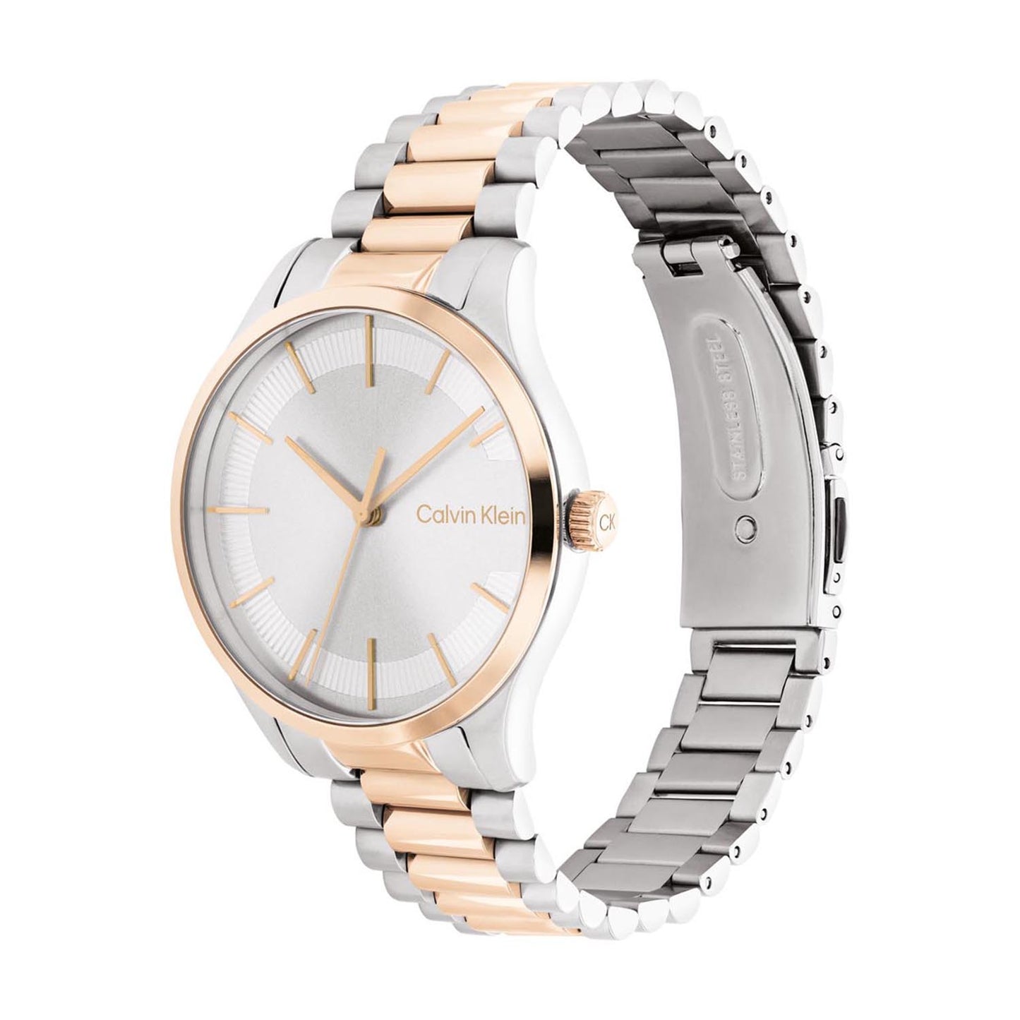 Calvin Klein CK ICONIC 35 mm Silver Dial Unisex Watch- 25200044