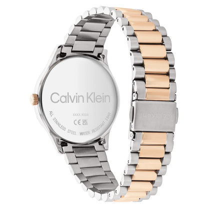 Calvin Klein CK ICONIC 35 mm Silver Dial Unisex Watch- 25200044