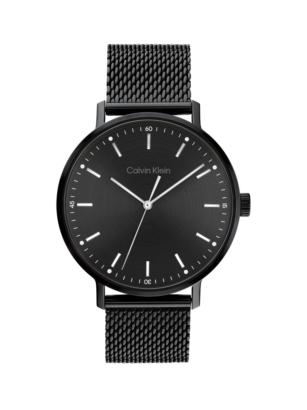 Calvin Klein Modern Mesh Black 42 mm Dial Men Analog Watch 25200046