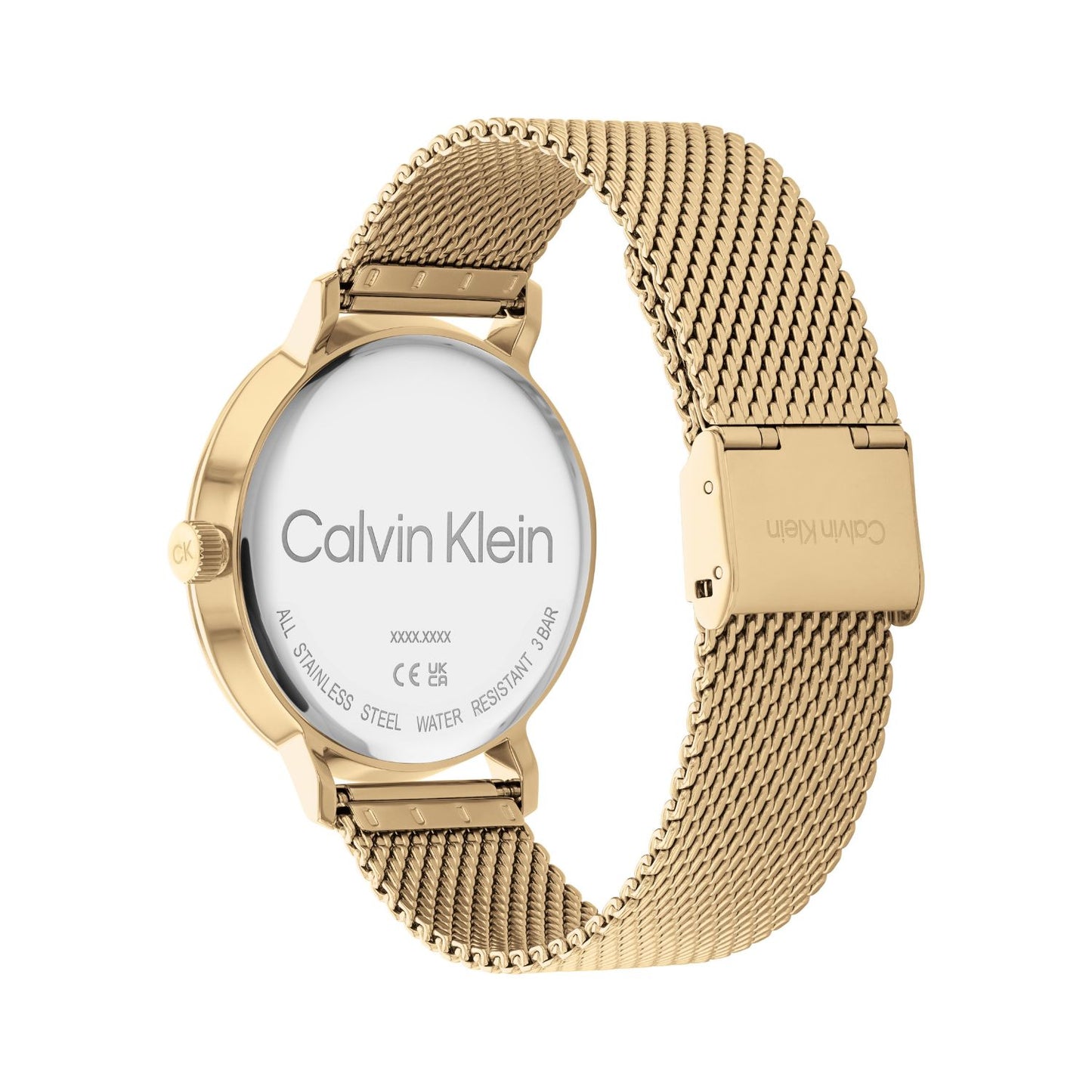 Calvin Klein MODERN MESH 42 mm Black Dial Men Watch 25200049