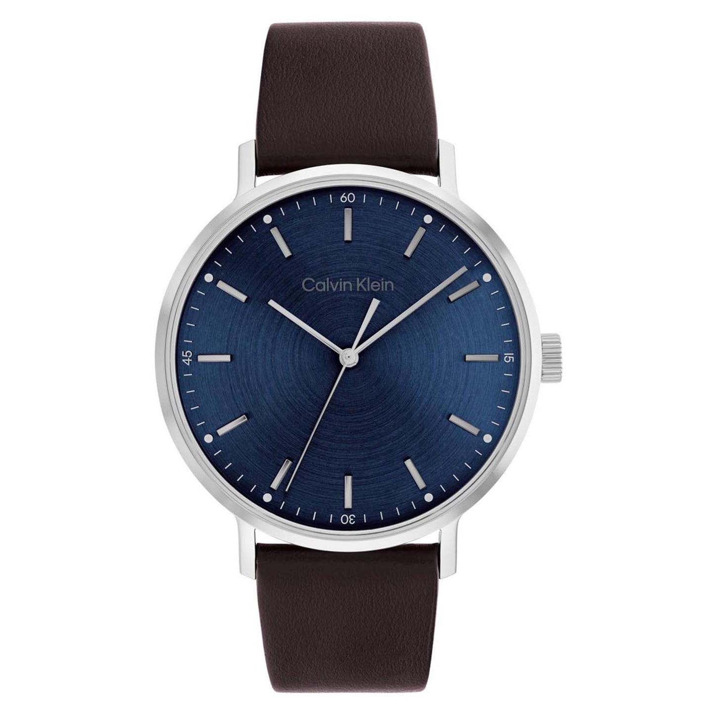 Calvin Klein MODERN MESH 42 mm Blue Dial Men Watch 25200052