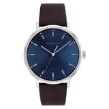 Calvin Klein MODERN MESH 42 mm Blue Dial Men Watch 25200052