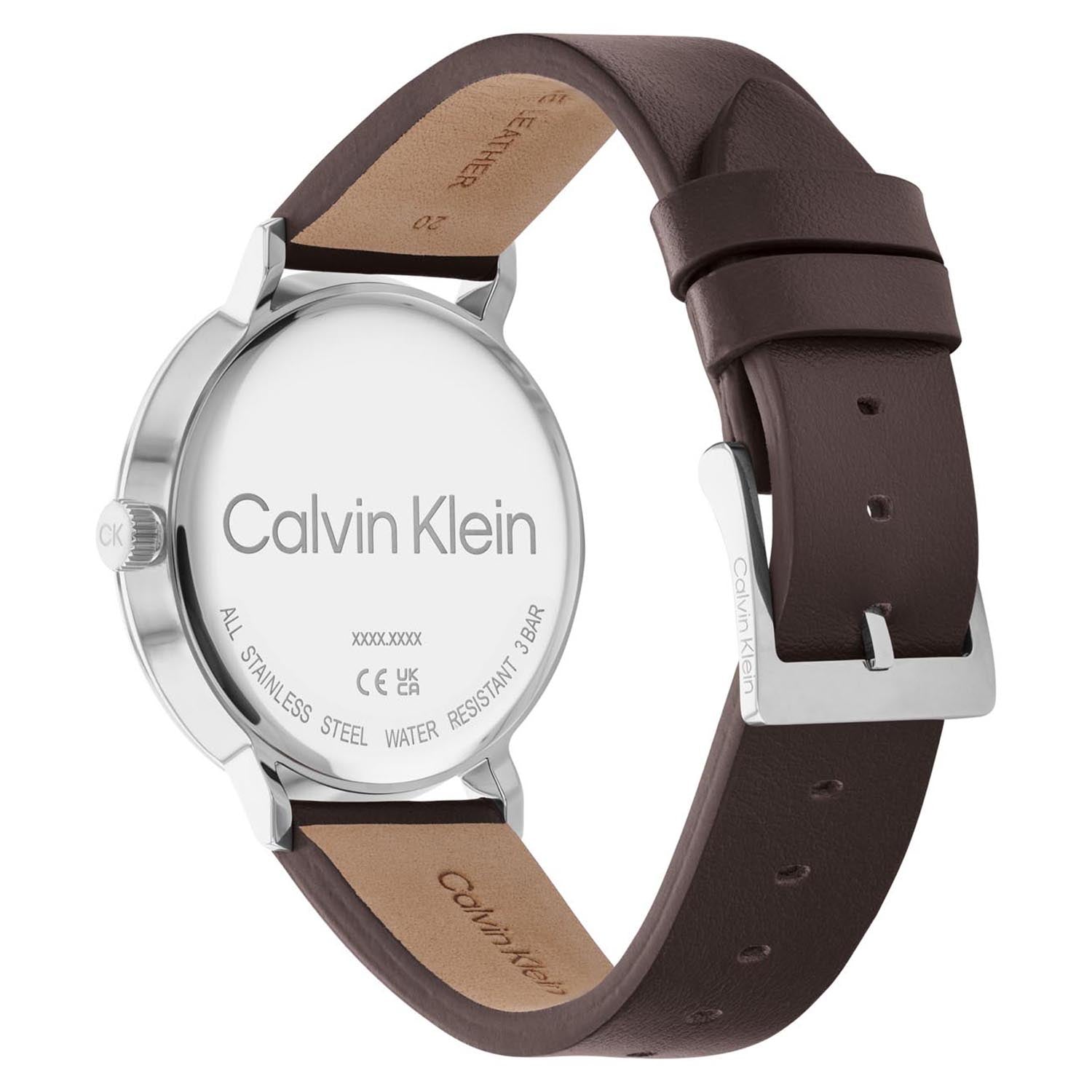 Calvin Klein MODERN MESH 42 mm Blue Dial Men Watch 25200052