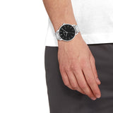 Calvin Klein LINKED BRACELET FOR HIM 43 mm Black Dial Men Analog Watch 25200053