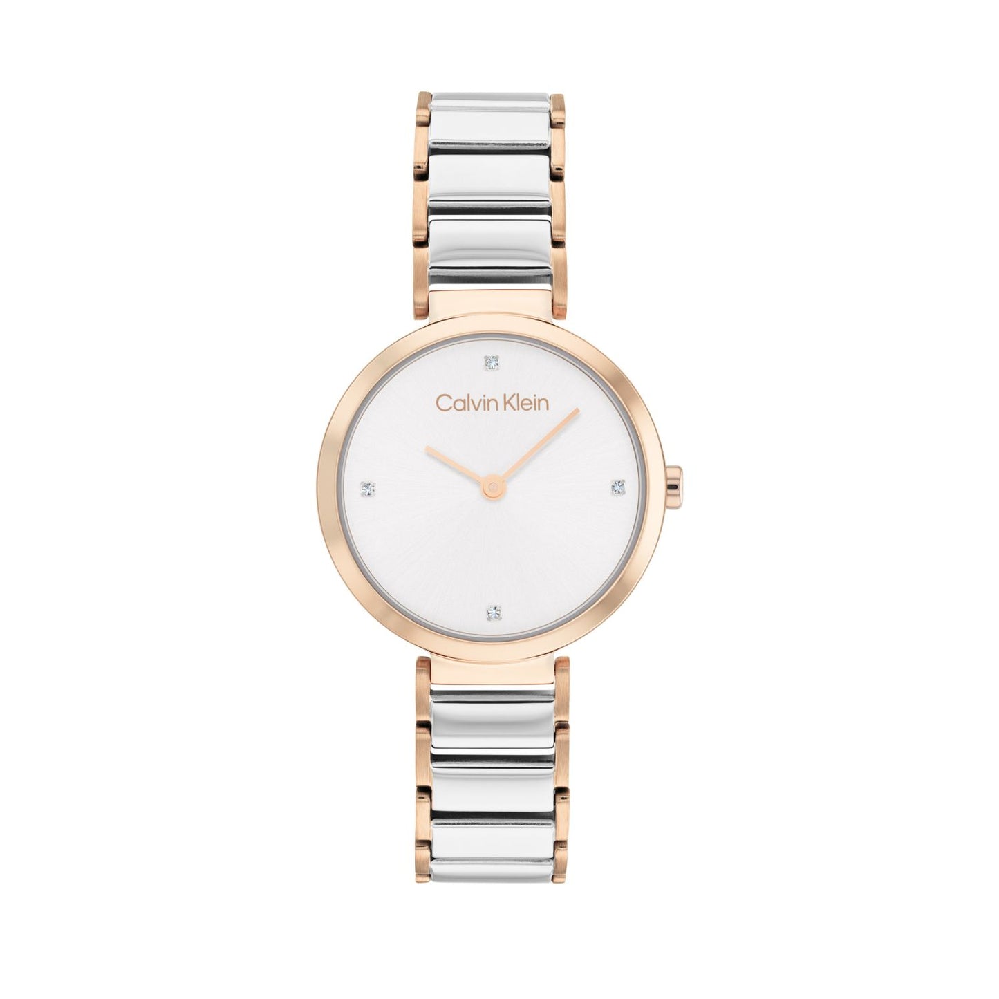 Calvin Klein MINIMALISTIC T BAR 28 mm Silver Dial Women Watch-  25200139