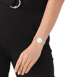 Calvin Klein MINIMALISTIC T BAR 28 mm Silver Dial Women Watch 25200139