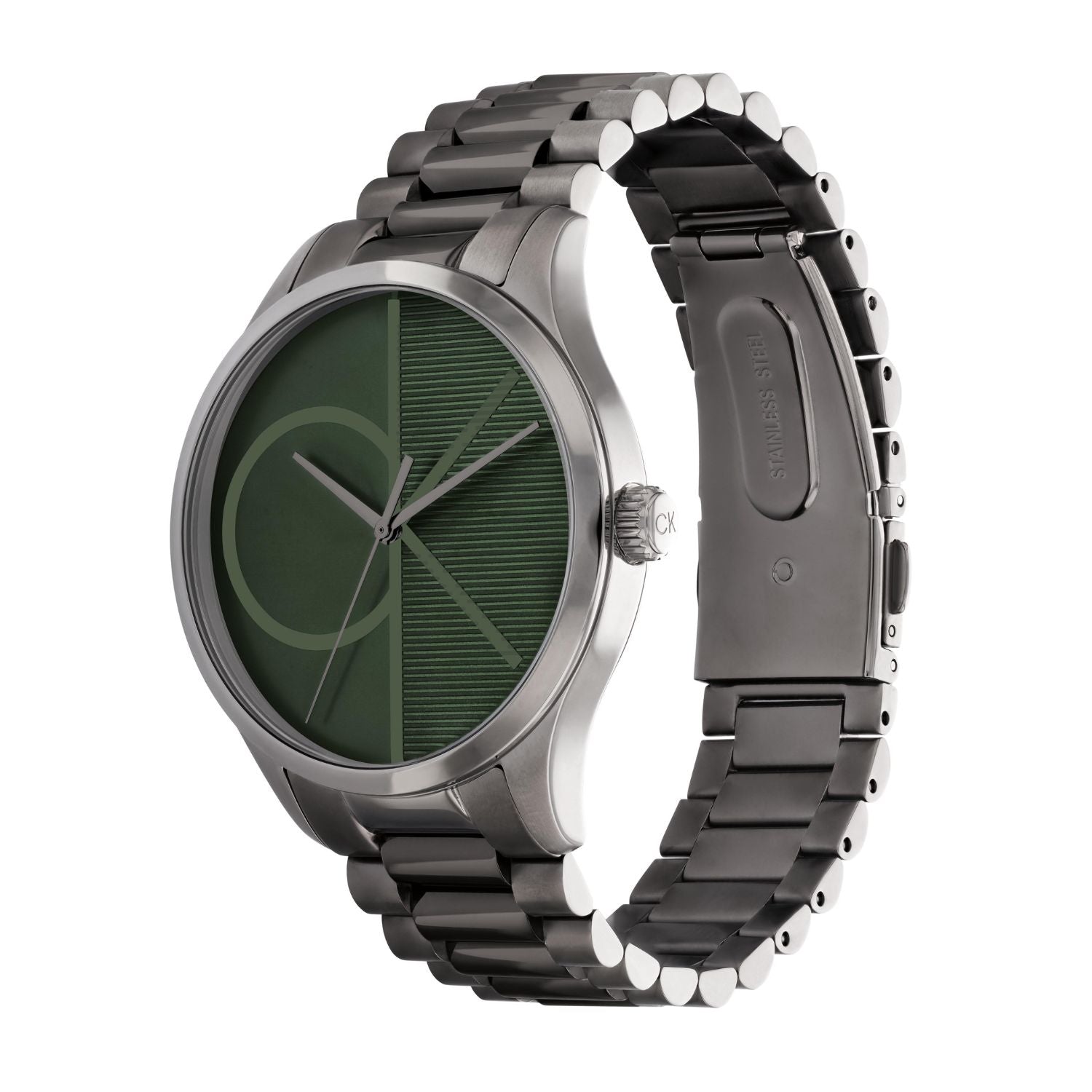 Calvin Klein CK ICONIC 40 mm Green Dial Unisex Watch 25200164