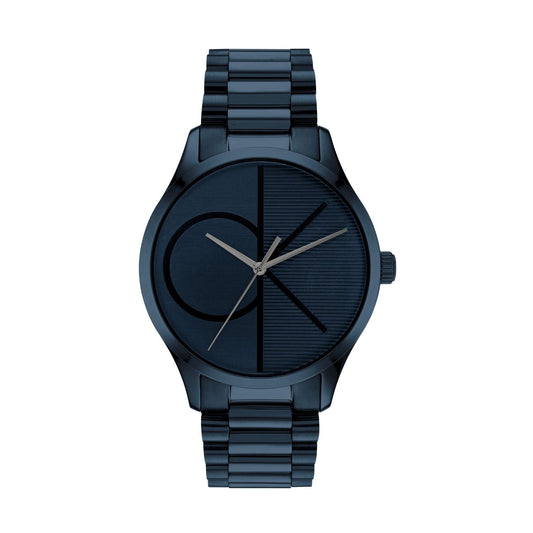 Calvin Klein CK ICONIC 40 mm Blue Dial Unisex Watch-  25200166