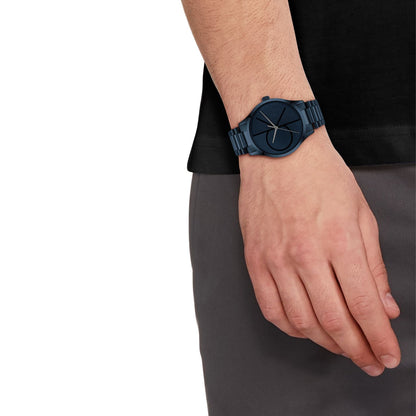 Calvin Klein CK ICONIC 40 mm Blue Dial Unisex Watch-  25200166