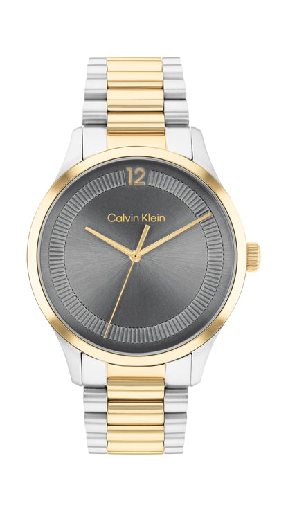 Calvin Klein CK ICONIC 40 mm Grey Dial Unisex Watch-  25200226