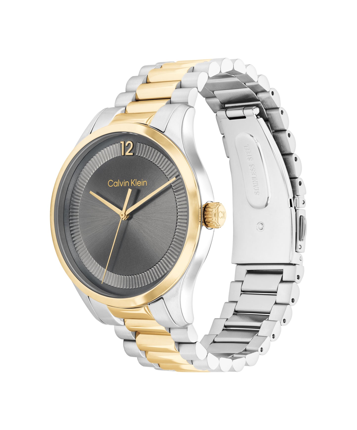 Calvin Klein CK ICONIC 40 mm Grey Dial Unisex Watch-  25200226