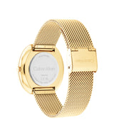 Calvin Klein SCULPT 36.6 mm Silver Dial Women Watch 25200246