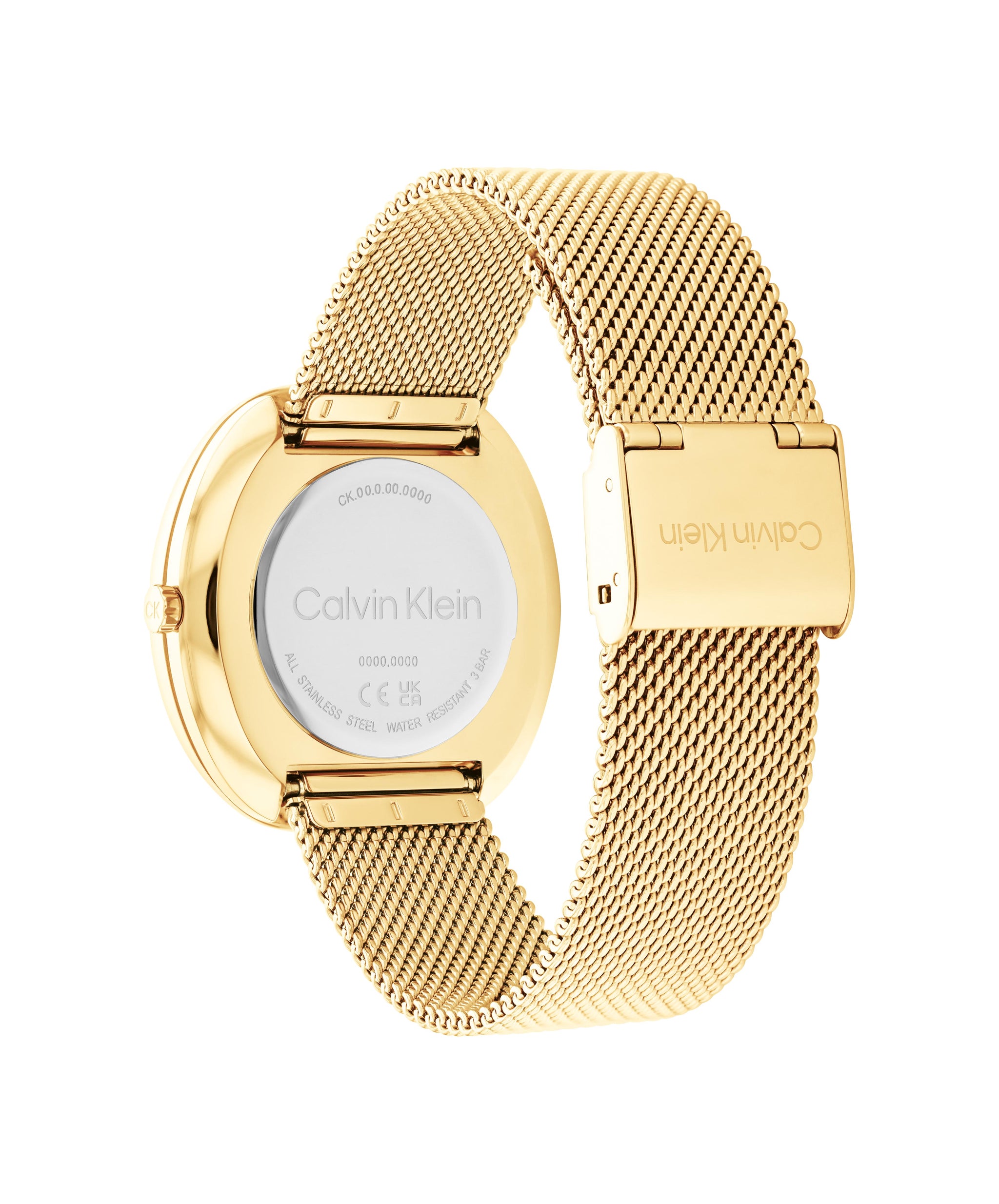 Calvin Klein SCULPT 36.6 mm Silver Dial Women Watch 25200246