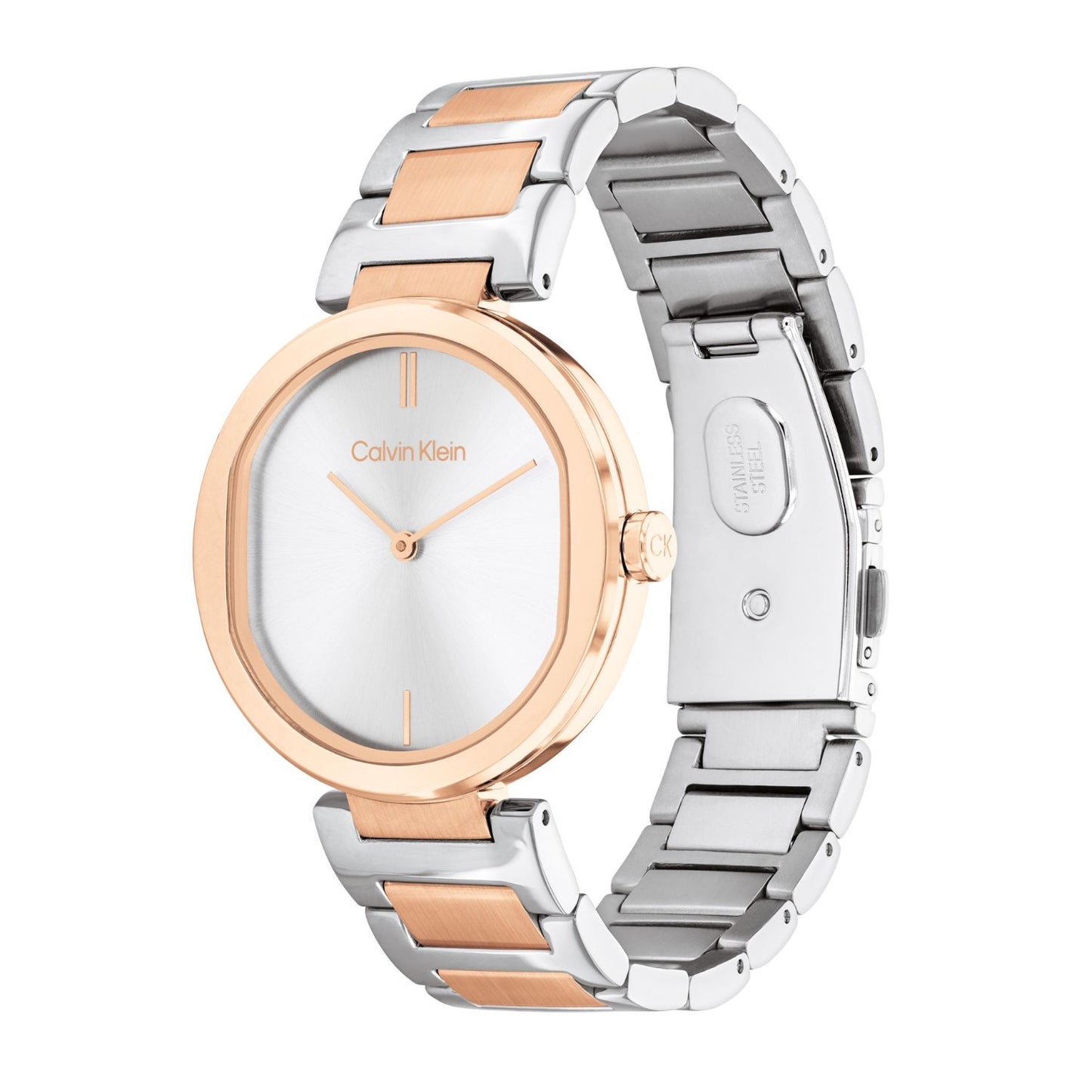 Calvin Klein CK SENSATION 36 mm Silver Dial Women Watch-  25200251