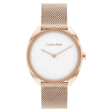 Calvin Klein CK ADORN 34 mm White Dial Women Analog Watch 25200270