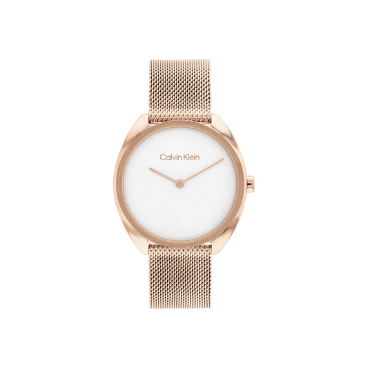 Calvin Klein CK ADORN 34 mm White Dial Women Analog Watch- 25200270