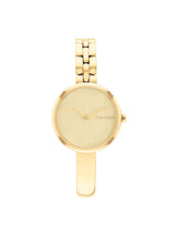 Calvin Klein Bangled Light Champagne 28 mm Dial Women Analog Watch 25200279
