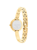 Calvin Klein Bangled Light Champagne 28 mm Dial Women Analog Watch 25200279