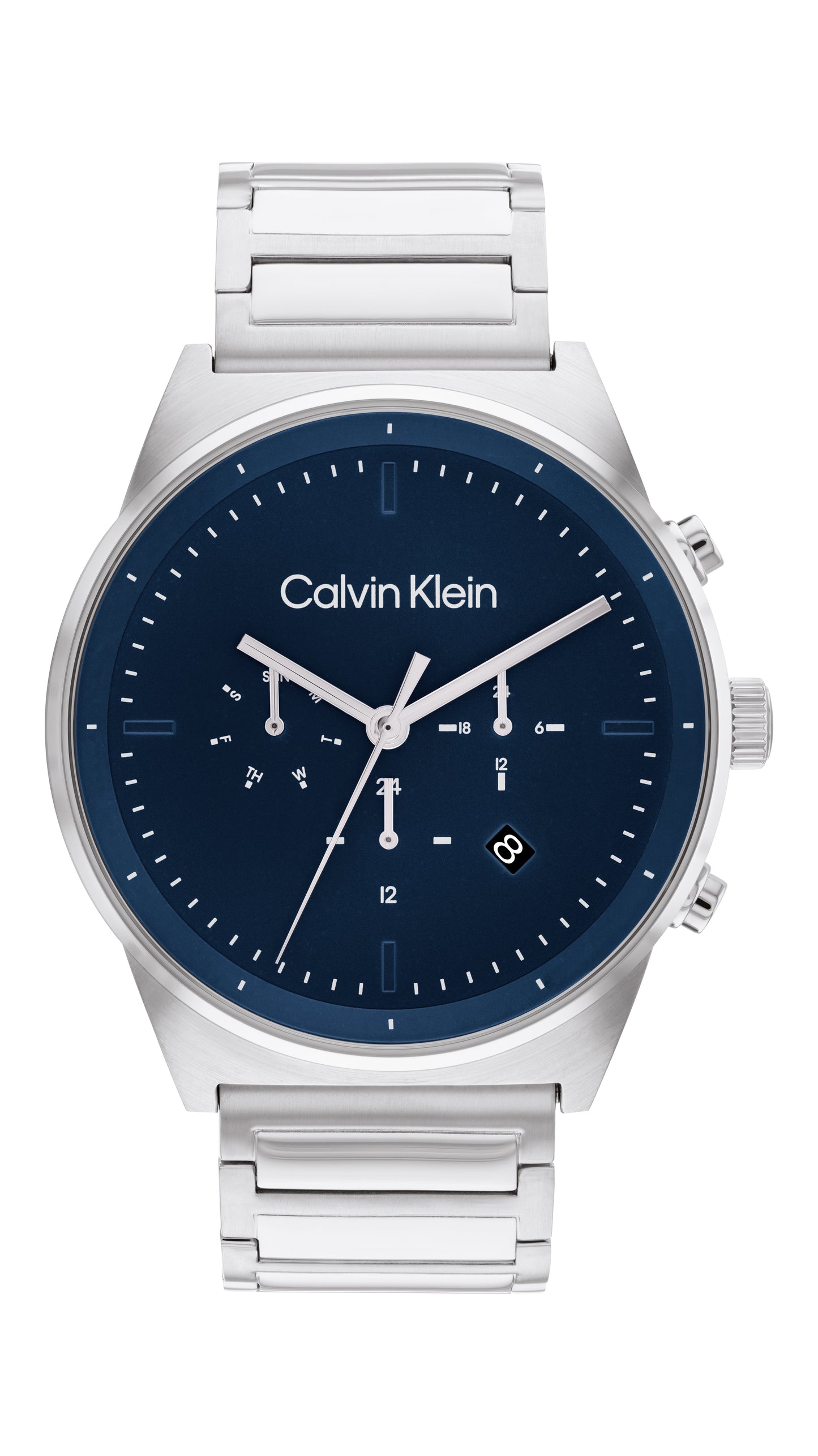 Calvin Klein Impressive Qtz Multifunction 44 mm Blue Dial Men Watch- 25200293