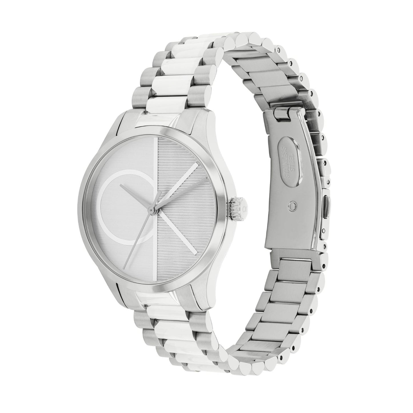 Calvin Klein ICONIC 32 mm Silver Dial Unisex Watch 25200345