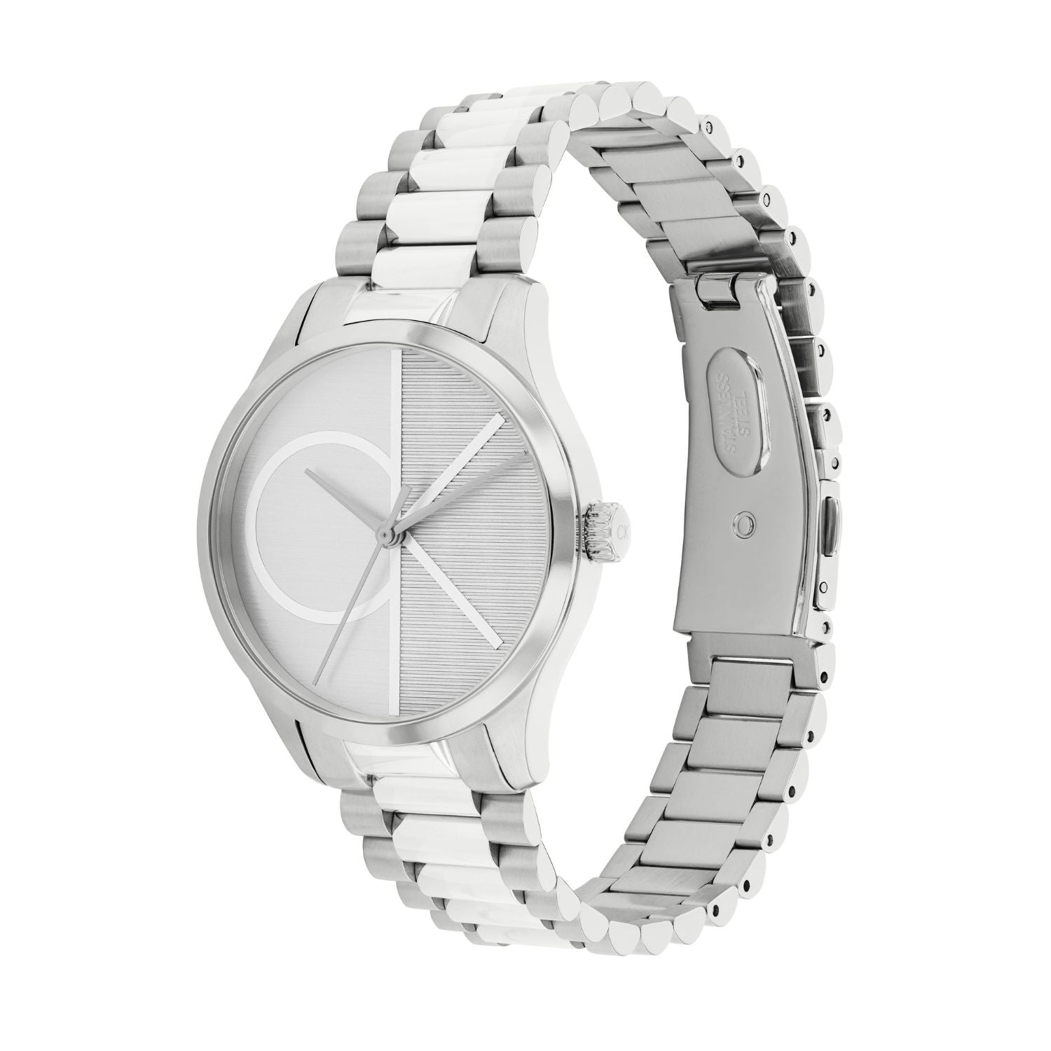 Calvin Klein ICONIC 32 mm Silver Dial Unisex Watch 25200345
