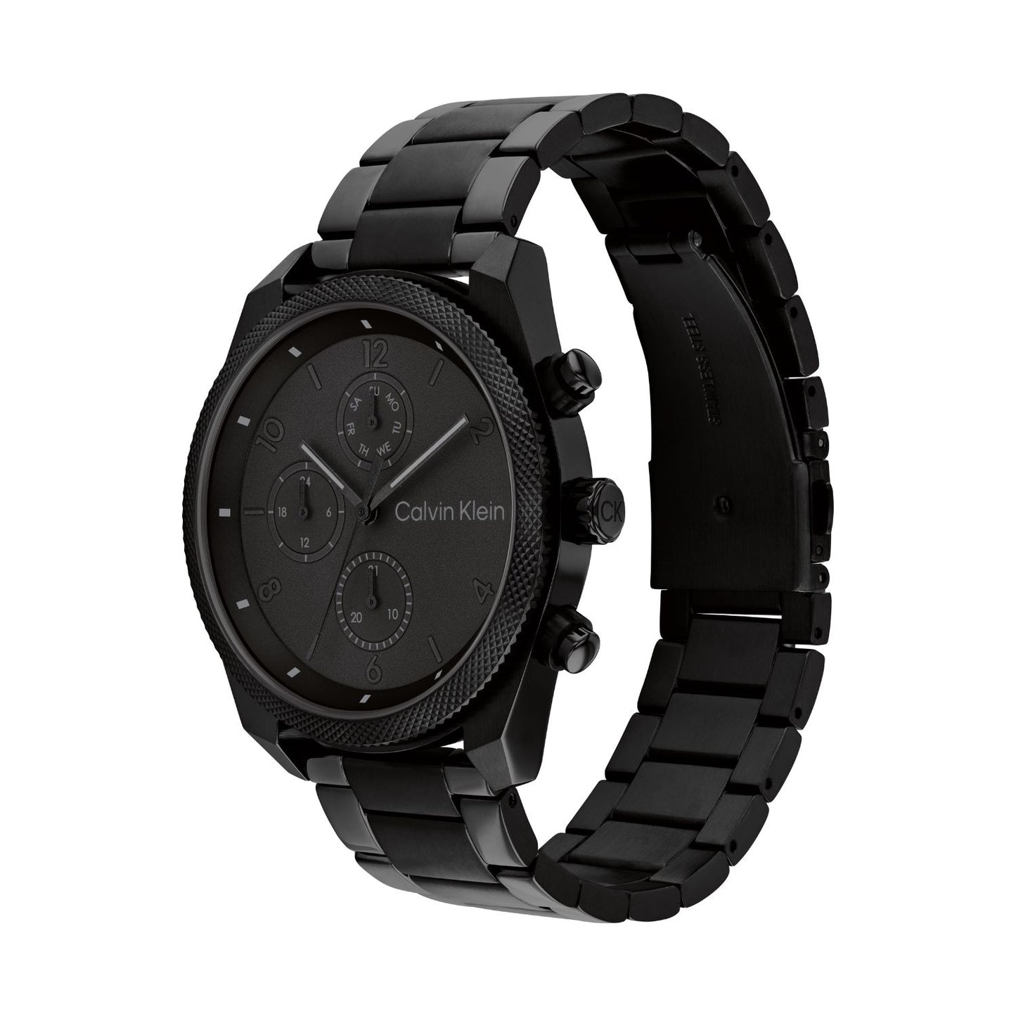 Calvin Klein IMPACT 44 mm Black Dial Men Watch 25200359