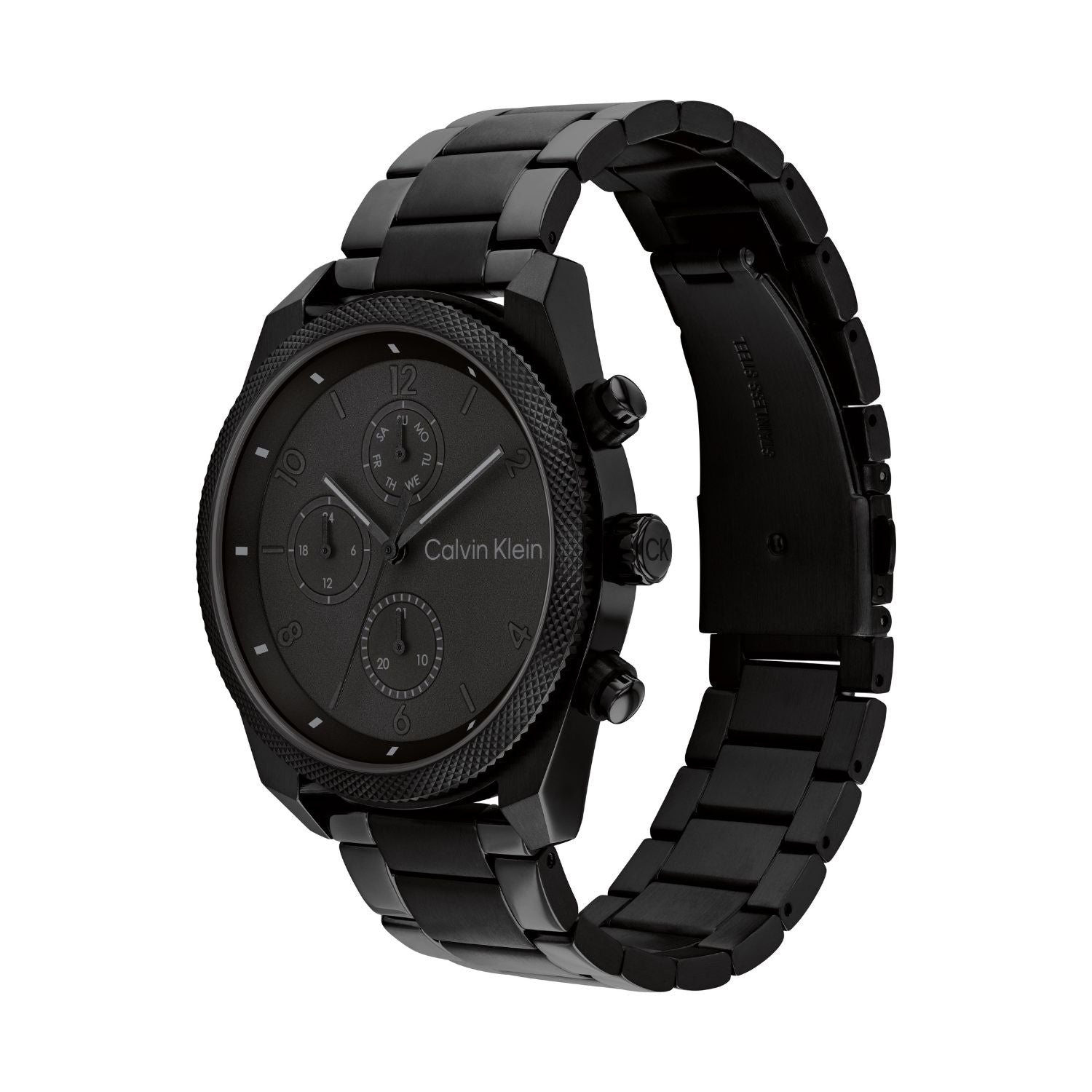Calvin Klein IMPACT 44 mm Black Dial Men Watch 25200359
