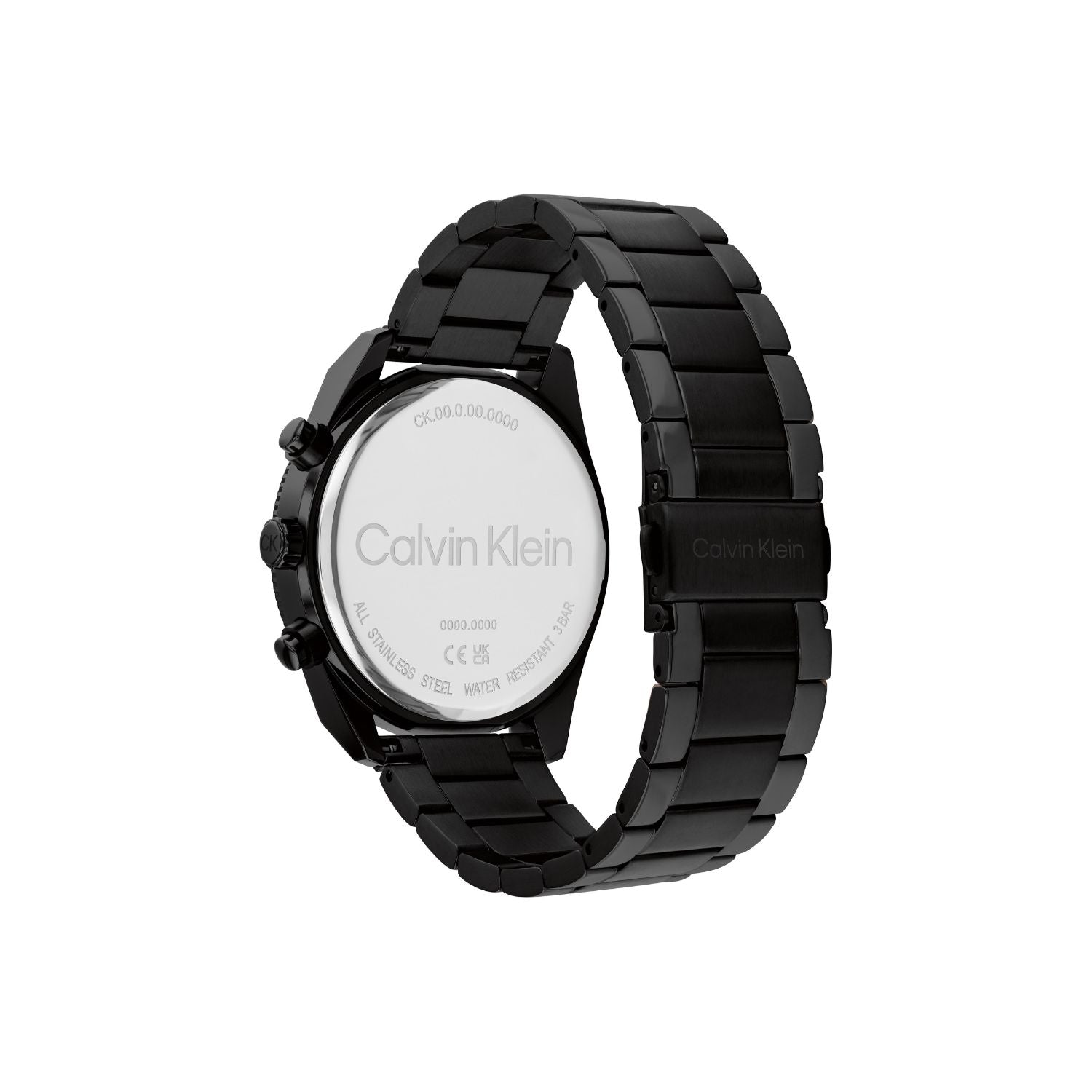 Calvin Klein IMPACT 44 mm Black Dial Men Watch 25200359