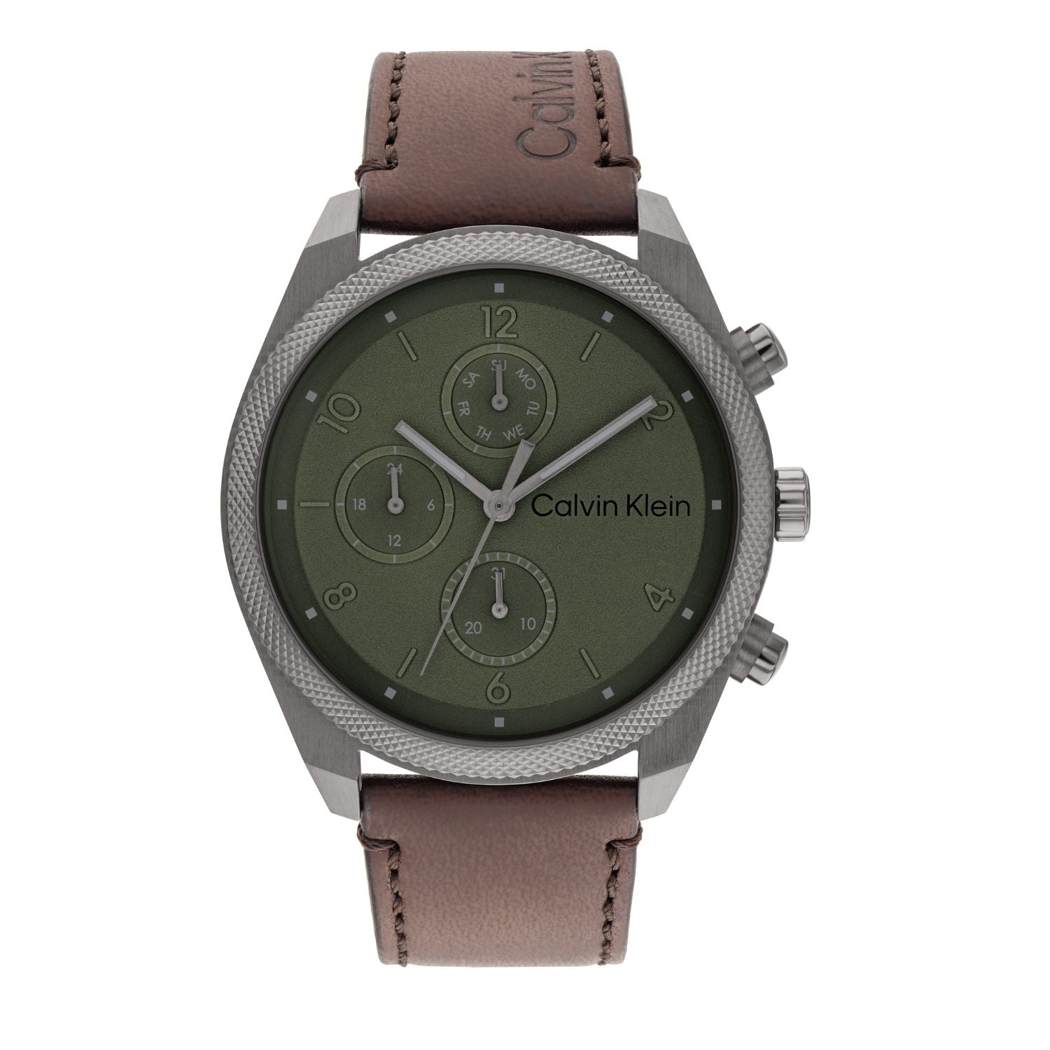 Calvin Klein IMPACT 44 mm Green Dial Men Watch 25200363