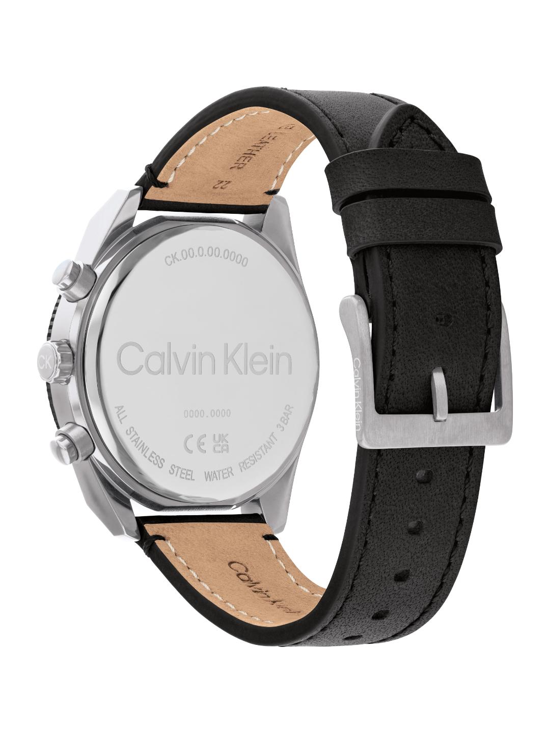 Calvin Klein Impact Chrono Black 44 mm Dial Men Watch 25200364