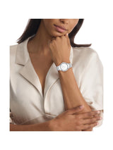 Calvin Klein Women 36 mm Quartz Analog White Dial Stainless Steel Strap Watch 25200365
