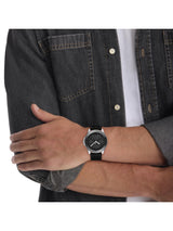 Calvin Klein Aqueous Calendar Black 44 mm Dial Men Analog Watch 25200386